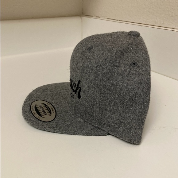 Karbach Brewing Co Wool Snapback Hat Grey Houston - Picture 3 of 7
